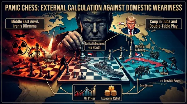 Geopolitical Chess of Panic in Donald Trump's Electoral Calculation Through Eventual Military Operations