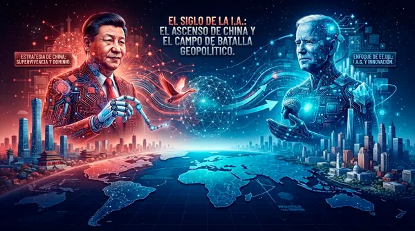 El desafío del dragón chino, la inteligencia artificial como estrategia de supervivencia y dominio global