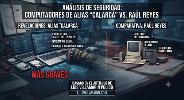 ¿Son más graves las revelaciones de los computadores de alias Calarcá, que las de los de Raúl Reyes?