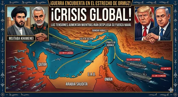 Tablero geoestratégico de Ormuz: Tensión geopolítica, asimetría tecnológica militar, dilema de seguridad multidimensional