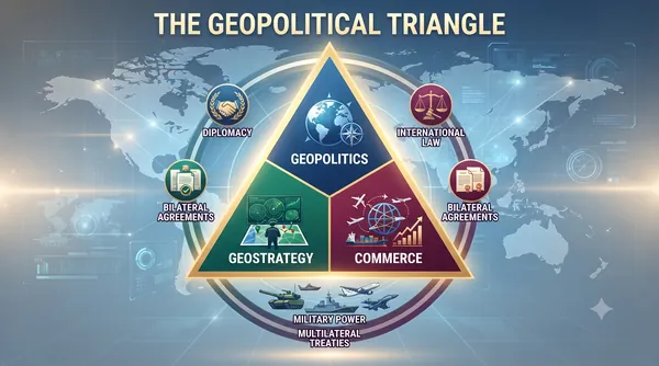 The power triangle of global influence