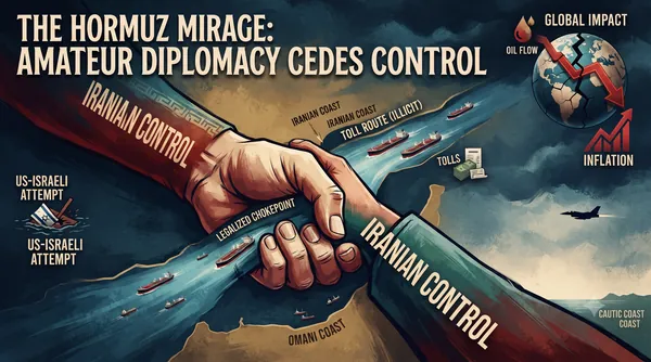 The Strait of Hormuz Mirage: Amateur Diplomacy Cedes Global Oil Control to Beijing and Tehran