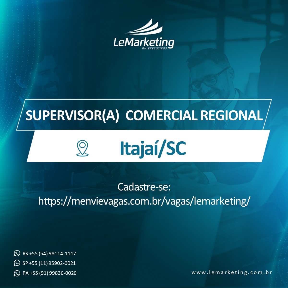 Supervisor Comercial Regional "SC/RS" Transportadora Itajaí SC