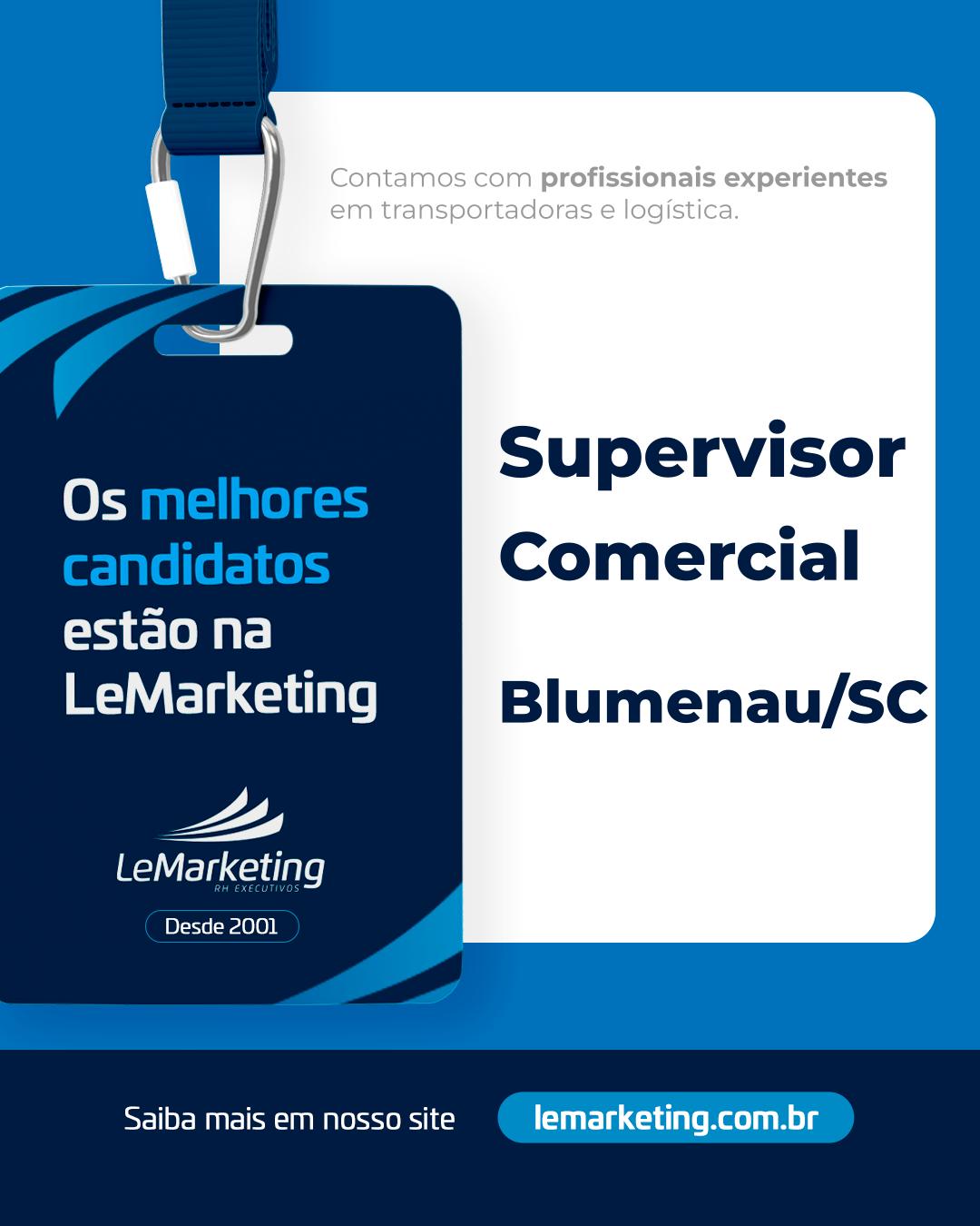Supervisor Comercial - Transportadora