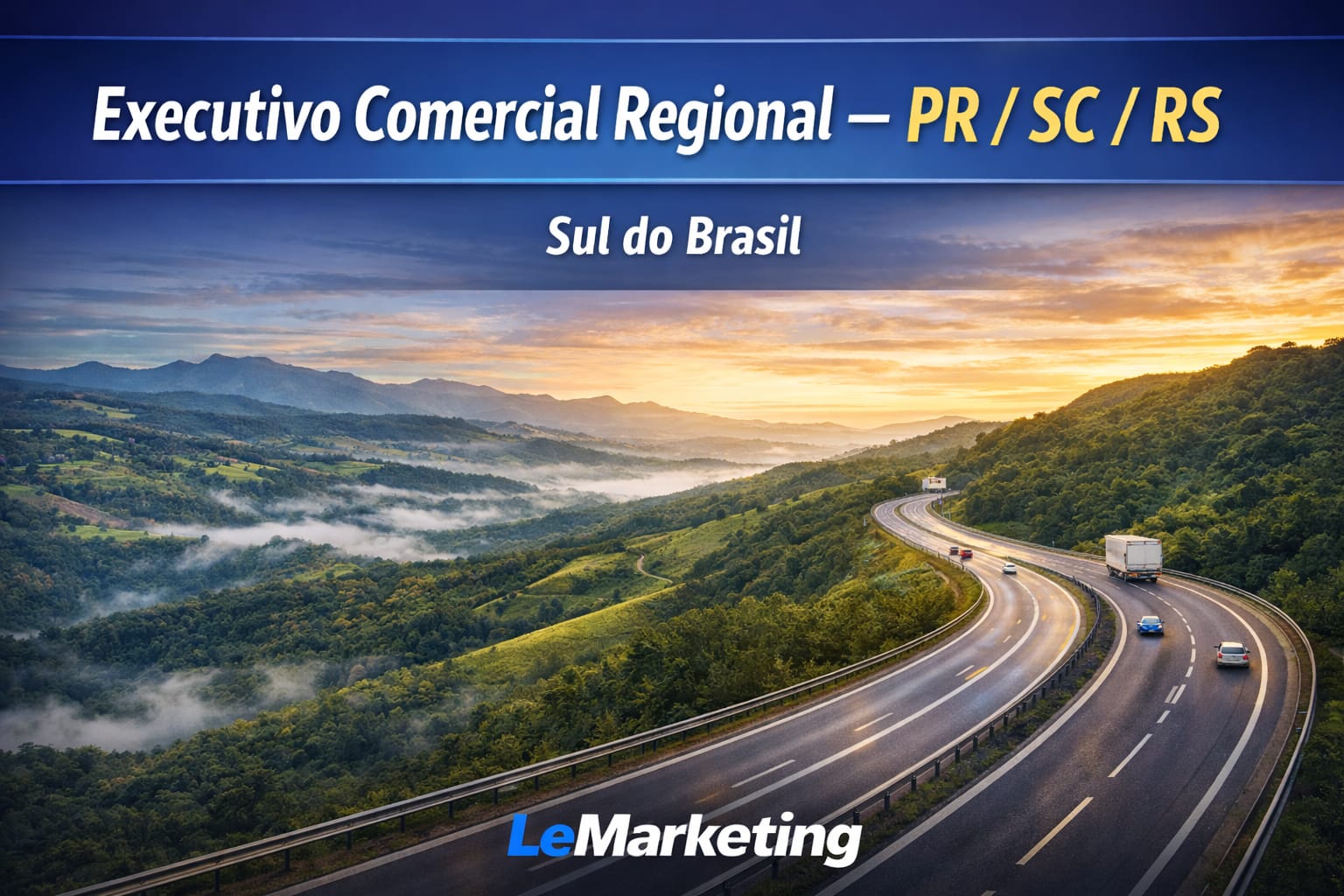 Executivo Comercial Regional "PR/SC/RS" Transportadora Lotação