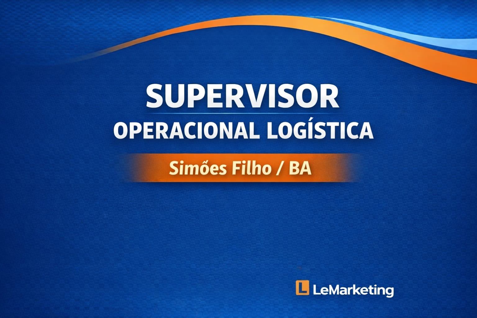 Supervisor Operacional logística