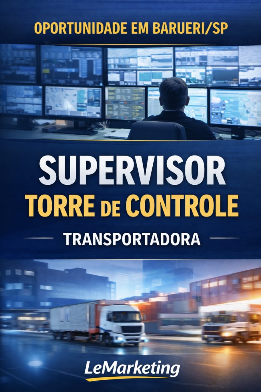 Supervisor Torre de Controle -Transportadora