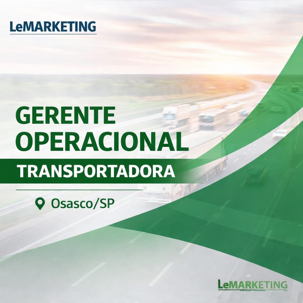 Gerente Operacional Transportadora