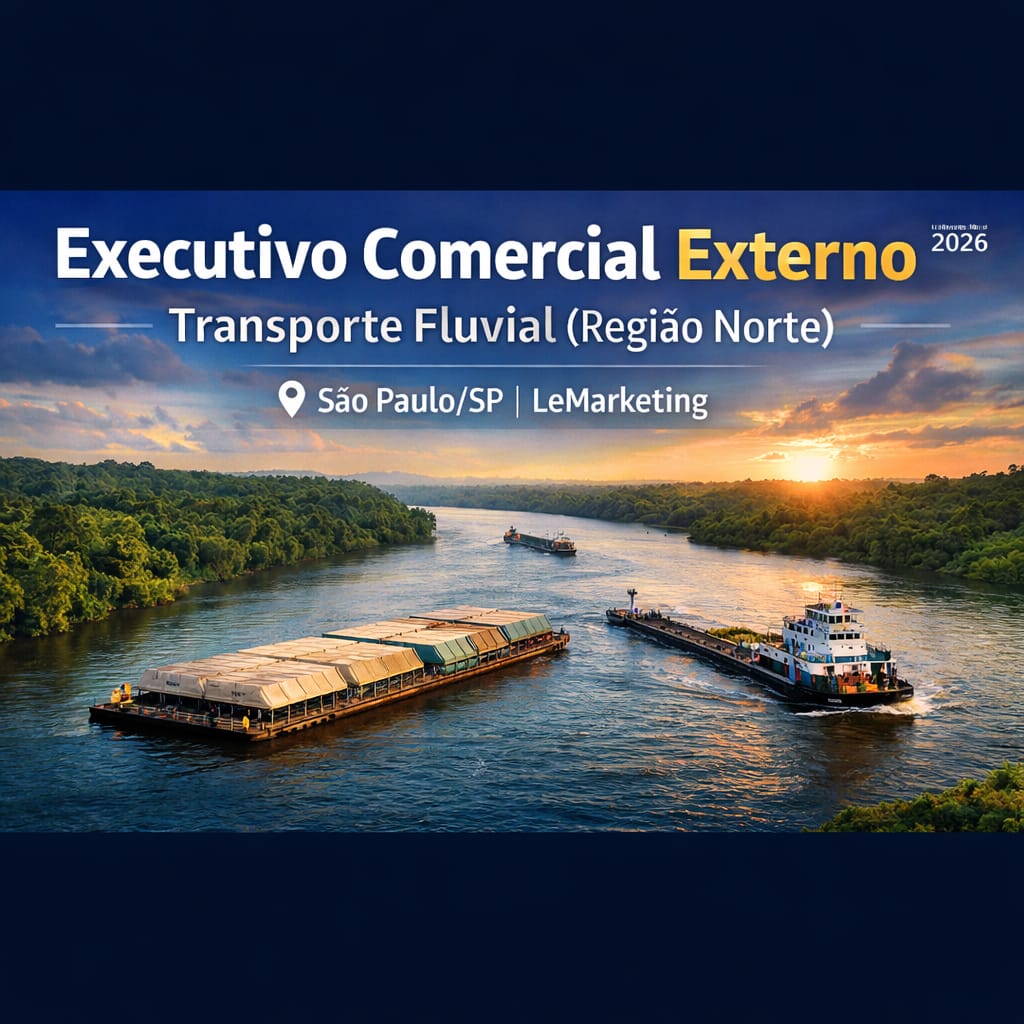 Executivo Comercial Externo – Transporte Fluvial São Paulo/Região Norte