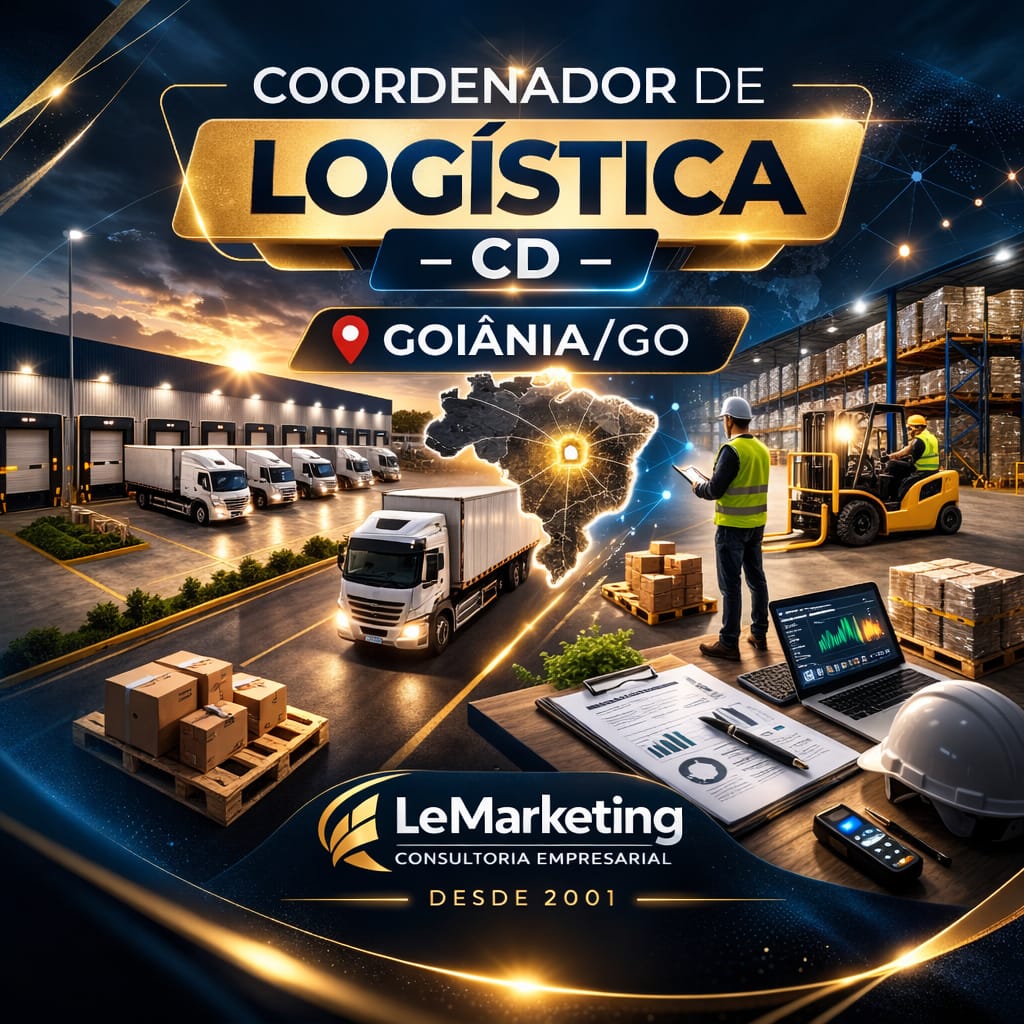 Coordenador de Logística – Centro de Distribuição Goiânia/GO
