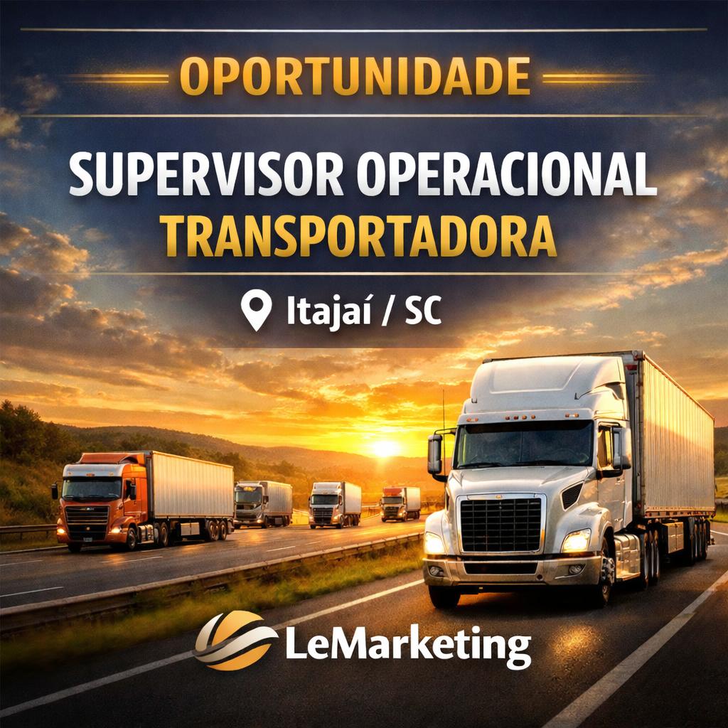 Supervisor Operacional Transportadora Itajaí/SC