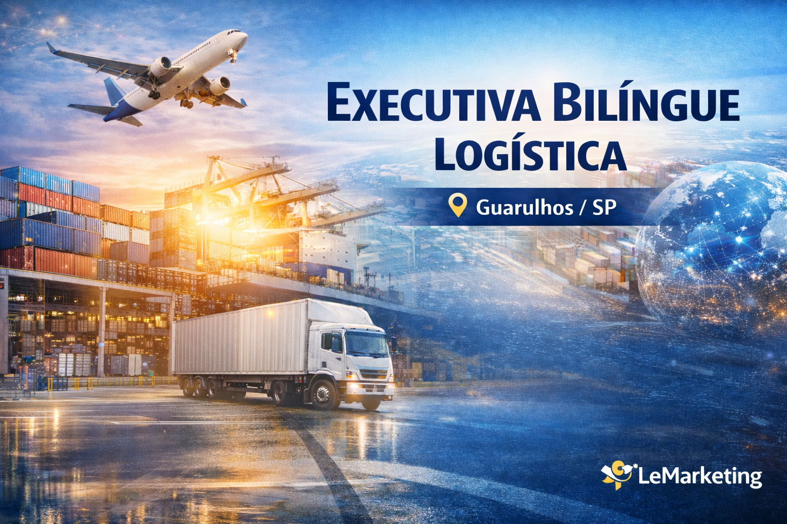 Secretária Executiva Bilíngue – Logística Guarulhos /SP