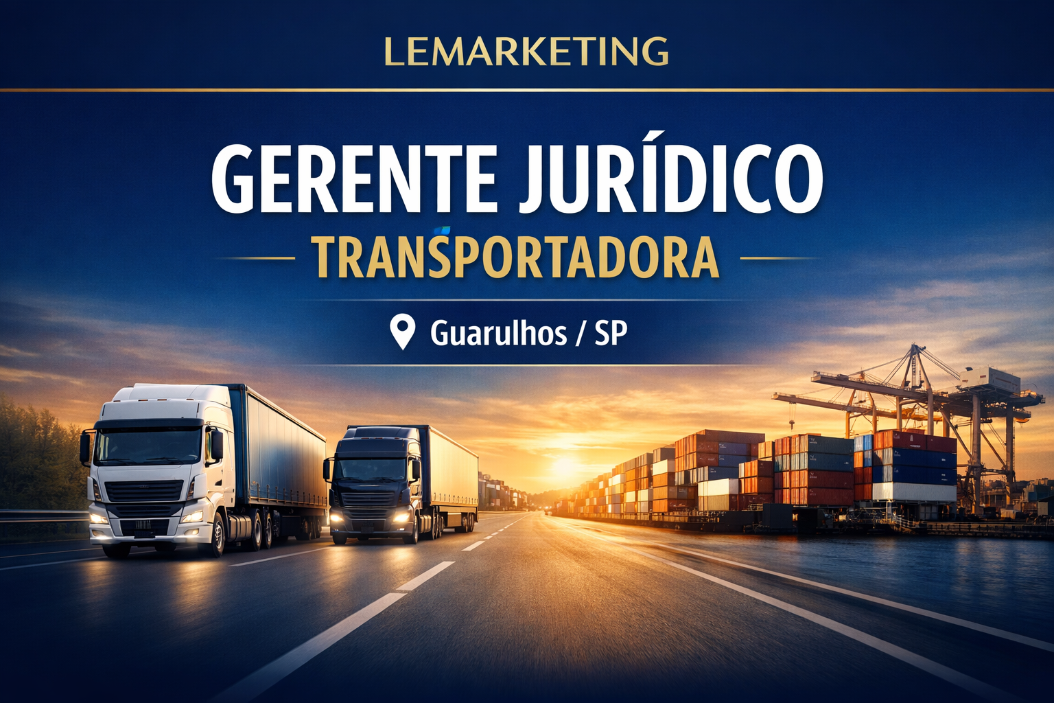 Gerente Jurídico – Transportadora Guarulhos/SP