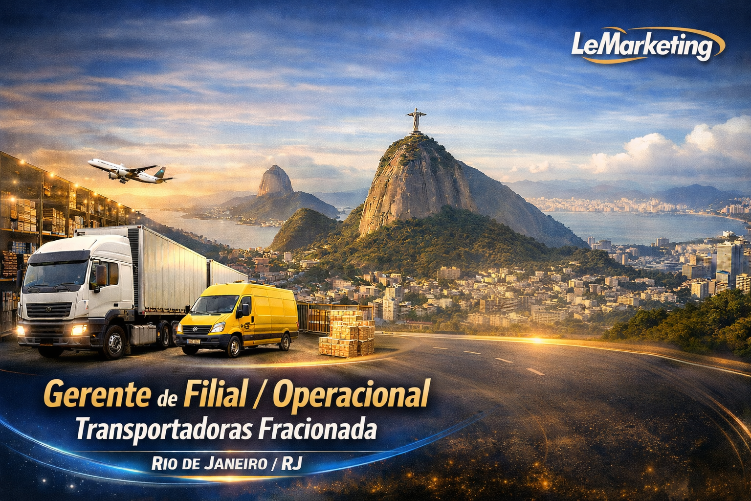 Gerente de Filial/Operacional Transportadoras fracionada Rio de Janeiro/RJ