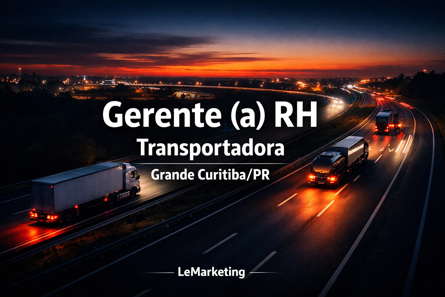 Gerente (a) RH - Transportadora