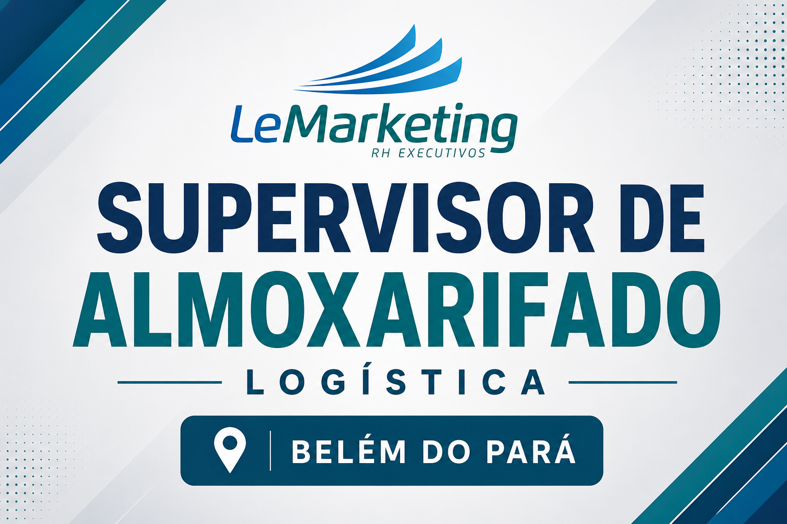 Supervisor de Almoxarifado – Logística | Belém/PA