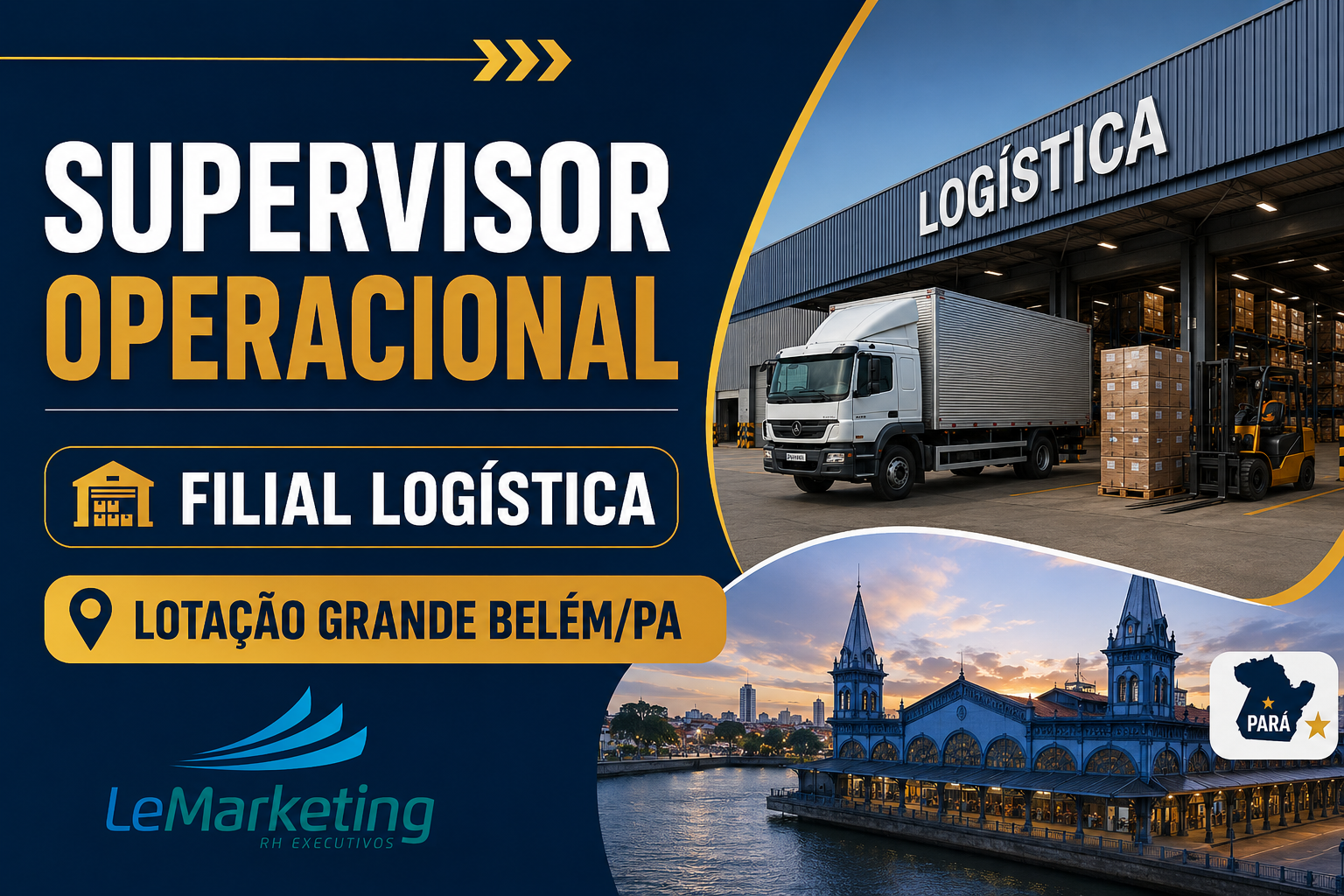 Supervisor Filial Logística Lotação Grande Belém/PA