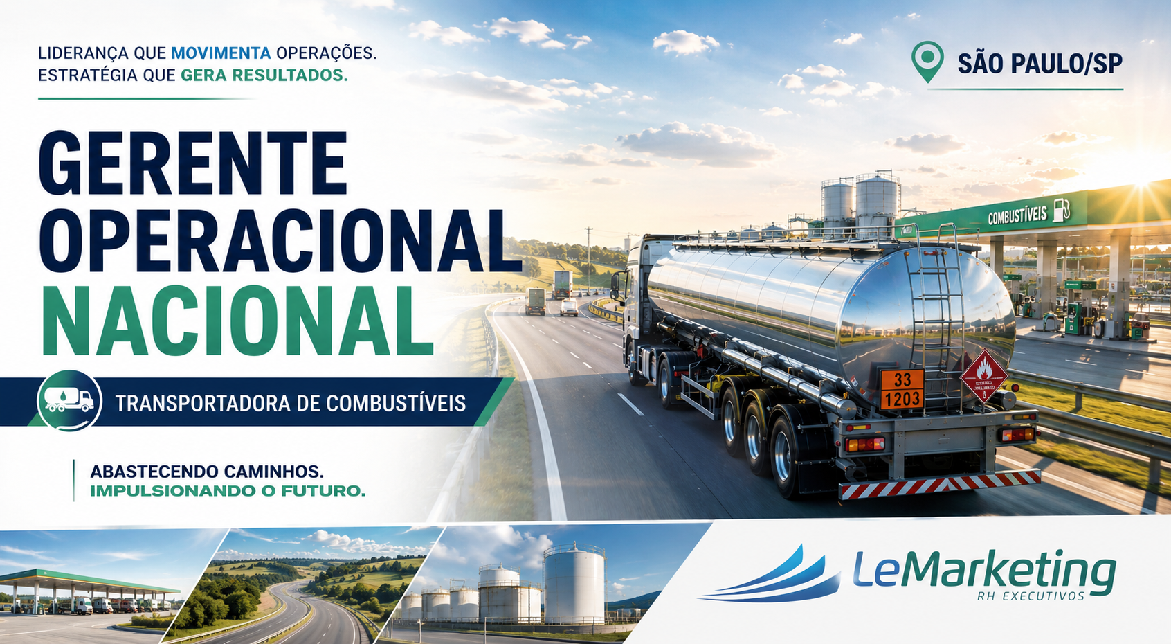 Gerente Operacional Nacional Transportadora Combustível