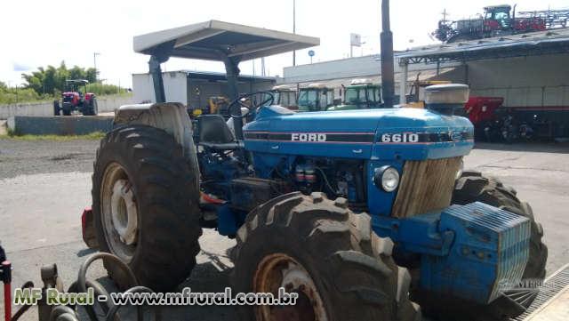 Trator Ford New Holland 6610 4x4 Ano Em Goioere Pr A Venda