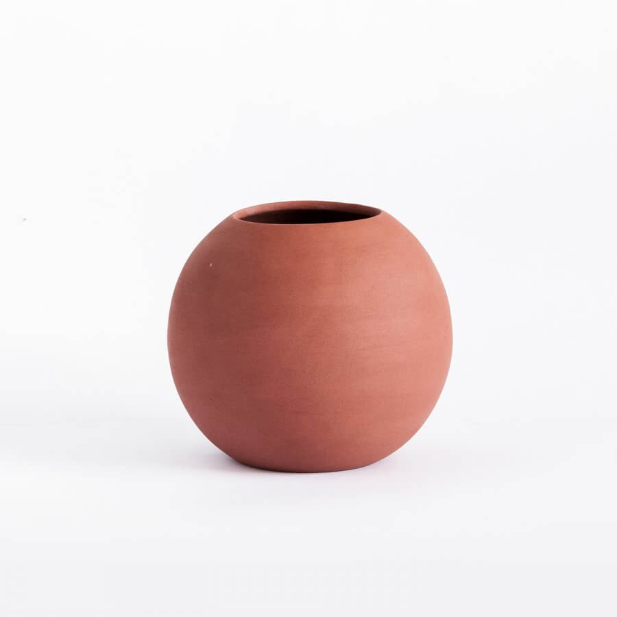 Maceta Esfera Terracota