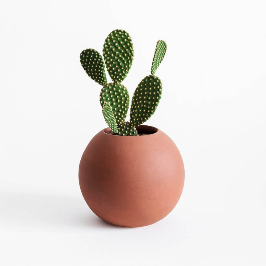 Maceta Esfera Terracota
