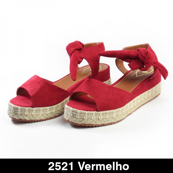 Compre Anabela Tela Madeira Nude Blue Bird Online