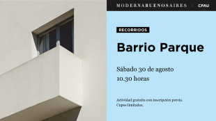Recorrido por Barrio Parque: los cinco rounds de la modernidad