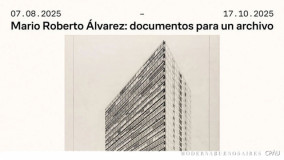 Inaugura la exposición "Mario Roberto Álvarez: documentos para un archivo"
