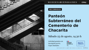 Recorrido por el VI Panteón en el Cementerio de la Chacarita