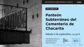 Segundo recorrido por el VI Panteón en el Cementerio de la Chacarita