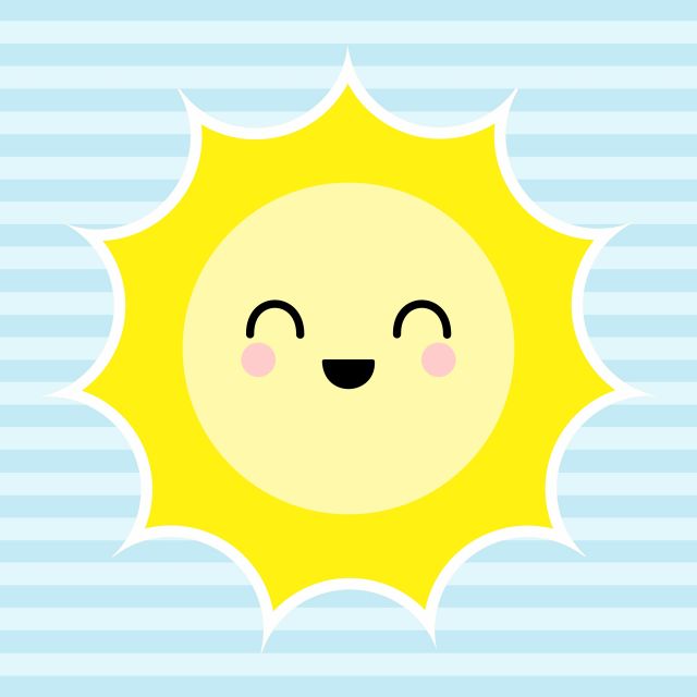 Poster Sol Fundo Azul Soupop