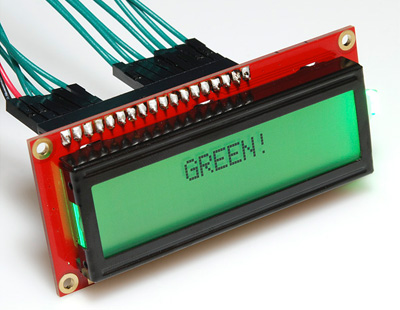 Display LCD 2x16 – fundo RGB