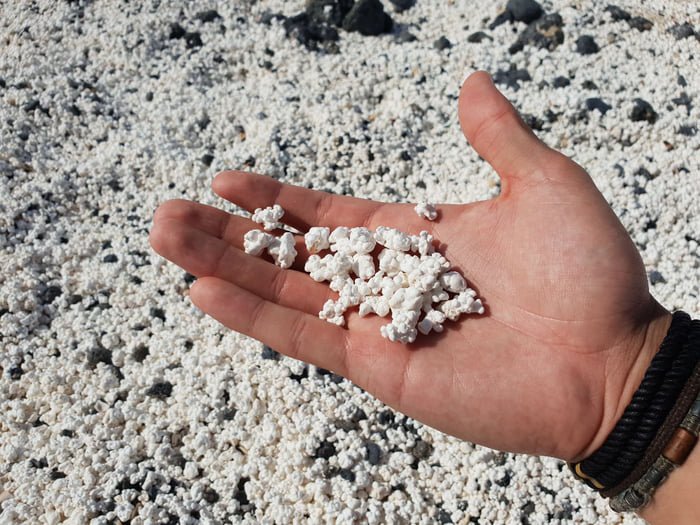 Lugares curiosos: A praia de pipoca na Espanha