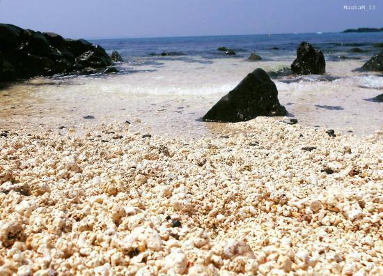 Lugares curiosos: A praia de pipoca na Espanha