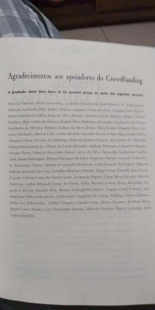 O livro chegou!
