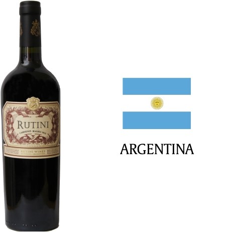 Rutini 750ml Cabernet e Malbec - 2015/2016
