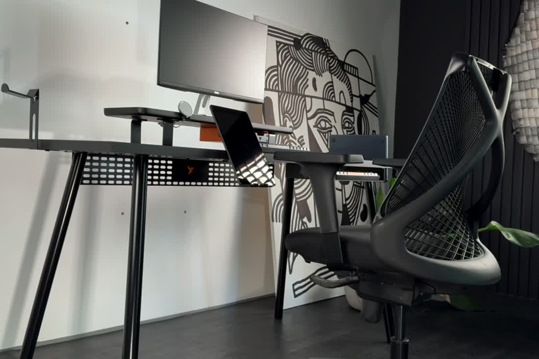 Mesa Modular Office Escrivaninha Nobilis Slim M3 Giopro