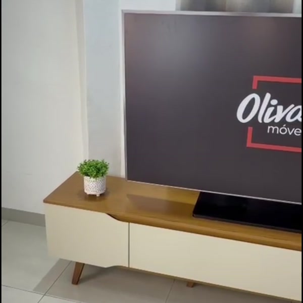 Rack Retrô Shop 2,18m para TV 70