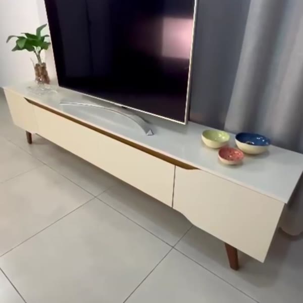 Rack Retrô Shop 2,18m para TV 70