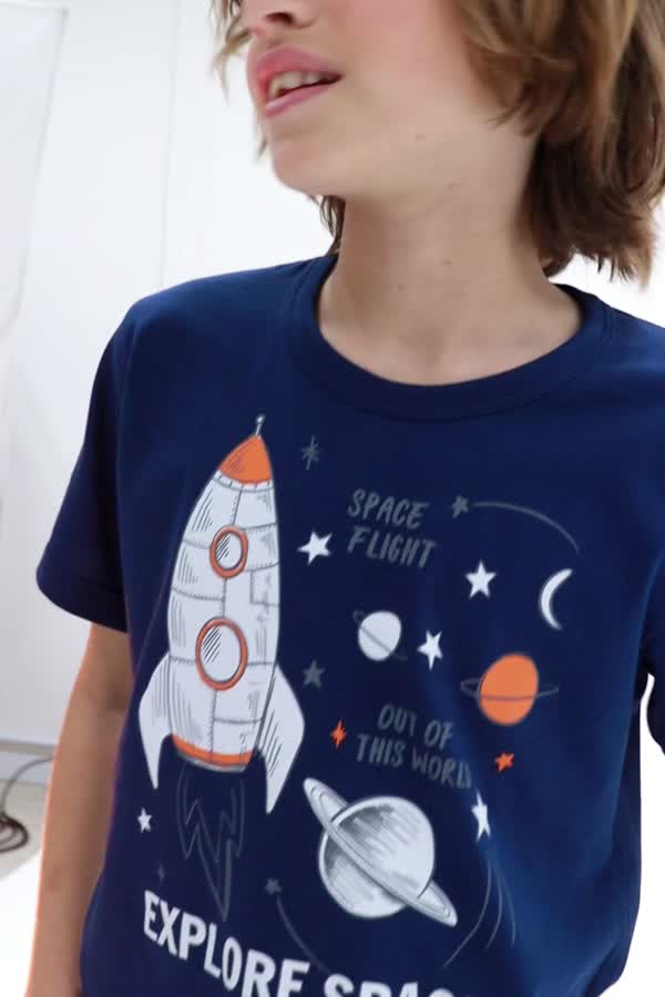Conjunto Masculino Explore Space