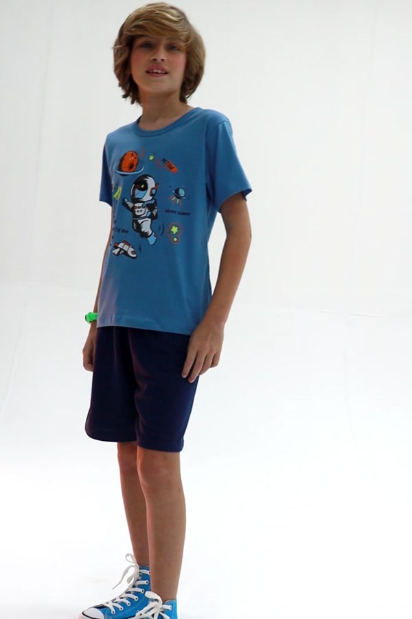 Conjunto Masculino Infantil Pouso na Lua