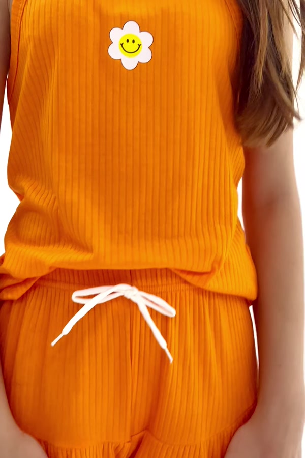Conjunto Feminino Infantil Verão Vibrante