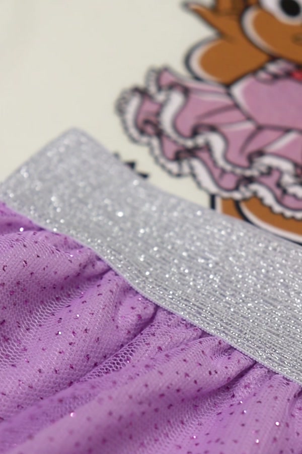 Conjunto Infantil Feminino Princesas e Amigas - Turma da Mônica