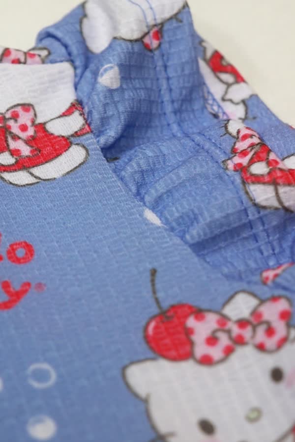 Vestido Feminino Infantil Doce Cereja - Hello Kitty