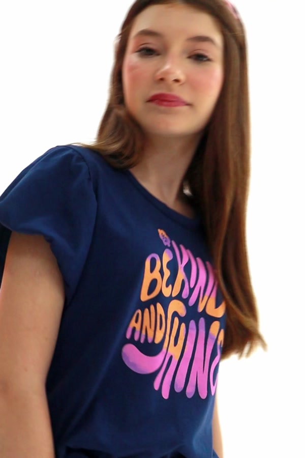 Conjunto Infantil Feminino Brilho da Gentileza