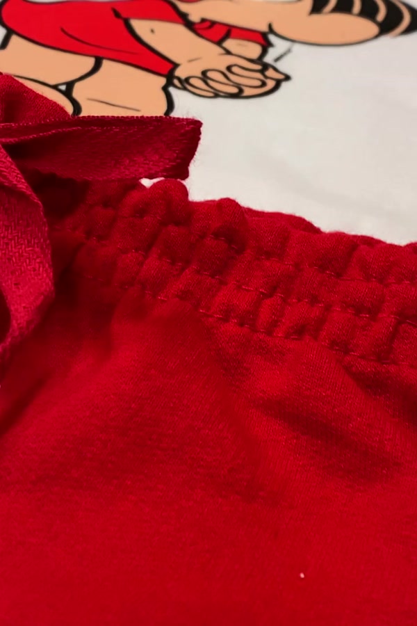 Conjunto Feminino Infantil Mônica Babados - Turma da Mônica