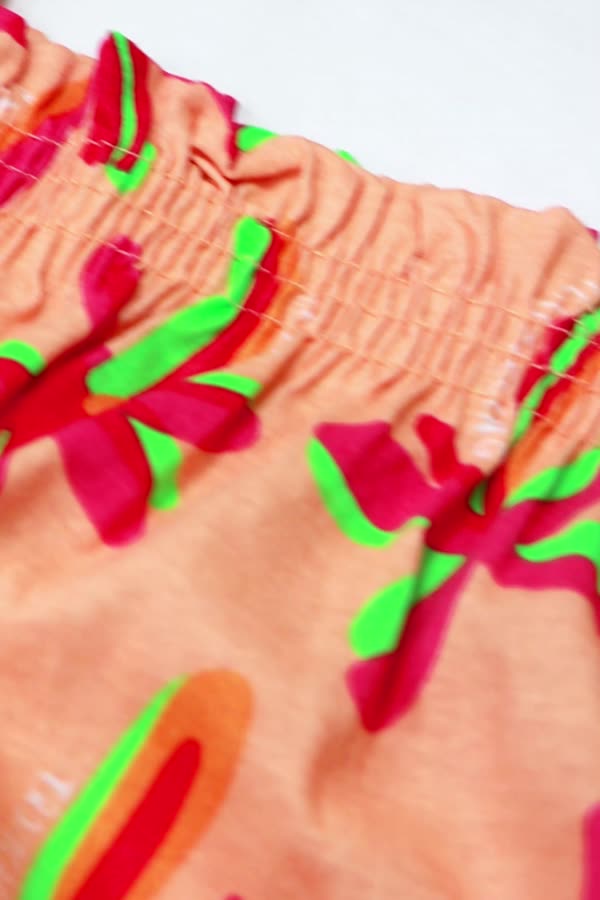 Conjunto Infantil Feminino Coqueiros Vibrantes