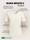 Camiseta Feminina de Algodão Lisa Laura