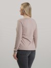 Blusa Feminina Térmica Peluciada Manga Longa Lívia Cappuccino