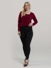 Calça Legging  Térmica Peluciada Cós Alto Estela